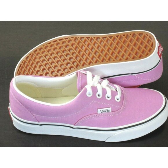COPY - Vans Era Women's Orchid Purple True White Canvas Skate Boat shoes Size 7… - Picture 2 of 5